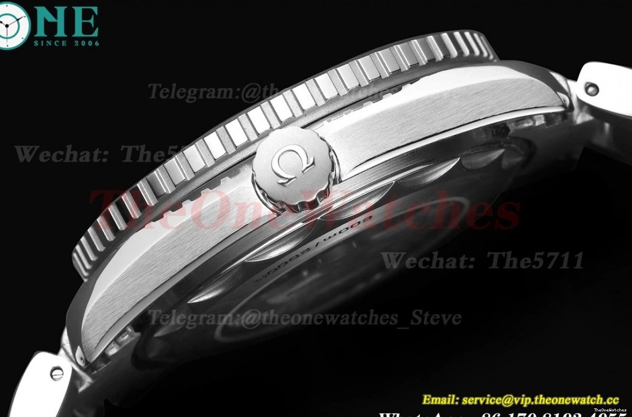 SS Orange 600m White 43mm Seamaster Dial GDF MY8215 SS 0331